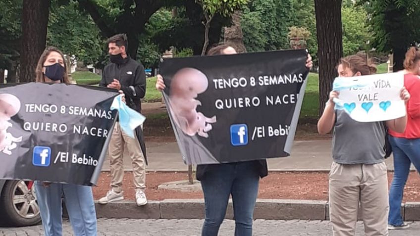 Tandilenses marcharon "a favor de las dos vidas"