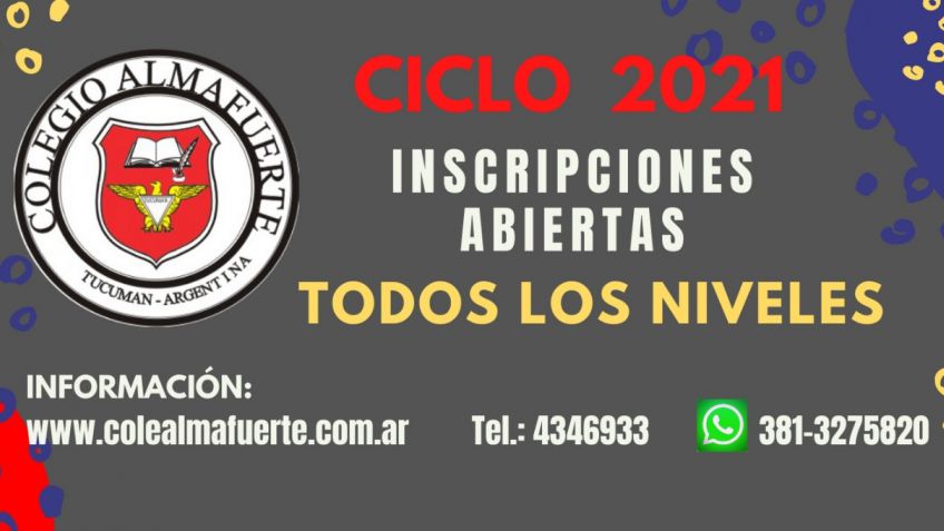 Propuesta educativa  nivel superior del Colegio Almafuerte