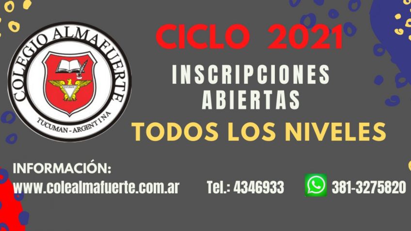 Propuesta educativa nivel superior del Colegio Almafuerte