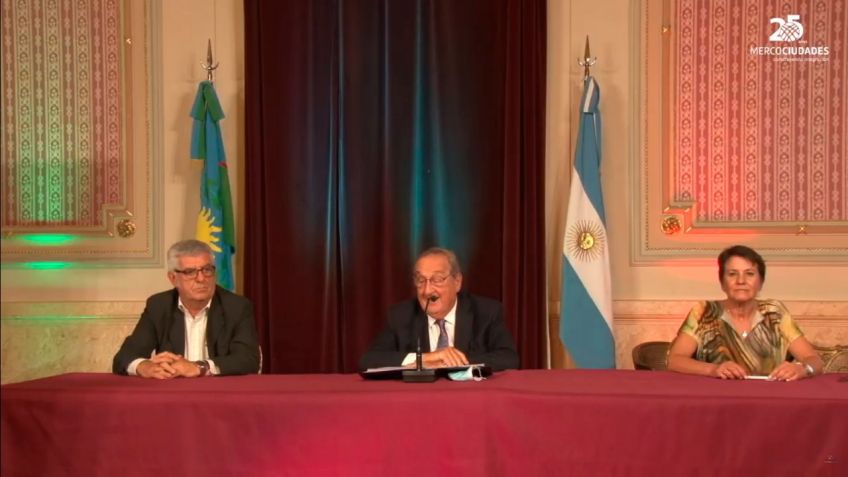 Cierra la Cumbre de Mercociudades y Tandil asume la presidencia