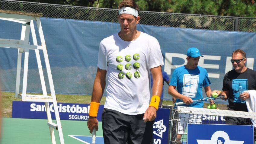 Del Potro está en Brasil para someterse a un tratamiento con células madre