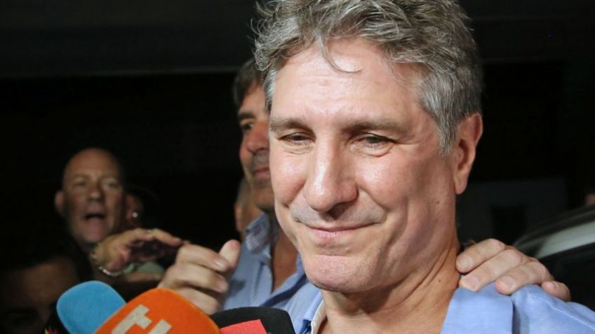 "Con Amado no" la leyenda de apoyo en Tandil al ex vicepresidente