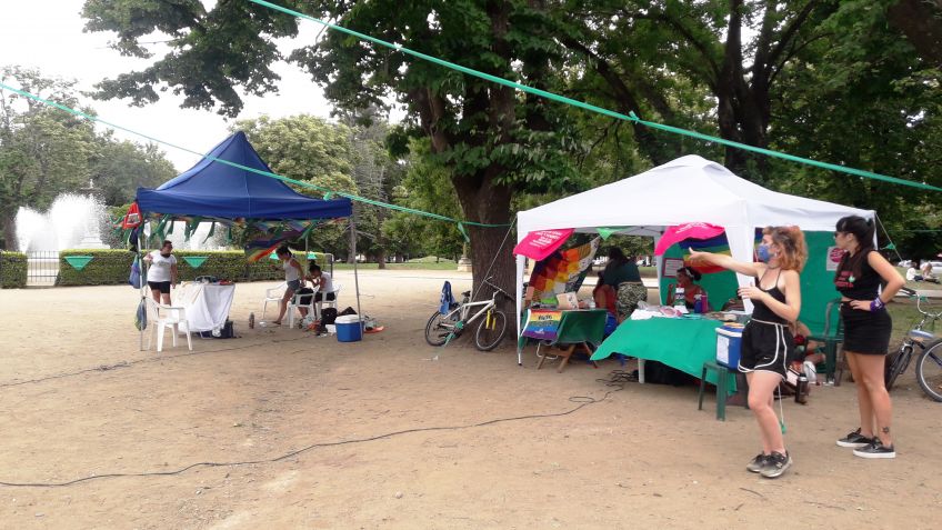 En Tandil también hay vigilia esperando la legalización del aborto