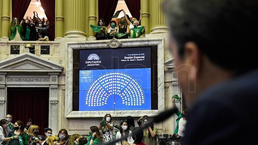 El aborto legal en Argentina ya tiene media sanción y pasa al Senado para su definición