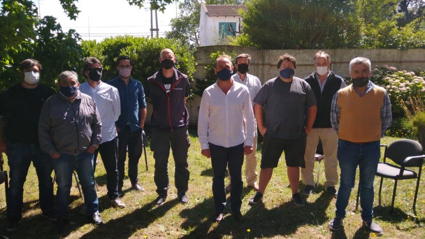 El Director Nacional de Lechería se reunió con funcionarios y representantes del sector