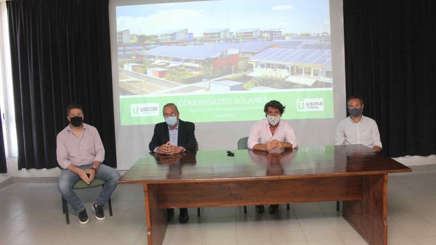 La Usina presentó el proyecto "Comunidades Solares"