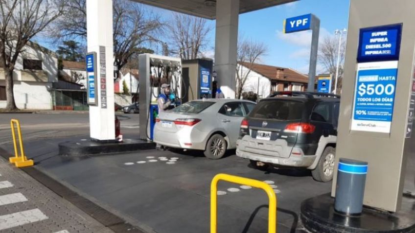 YPF aumentó los precios de sus combustibles un 4,5% promedio en todo el país