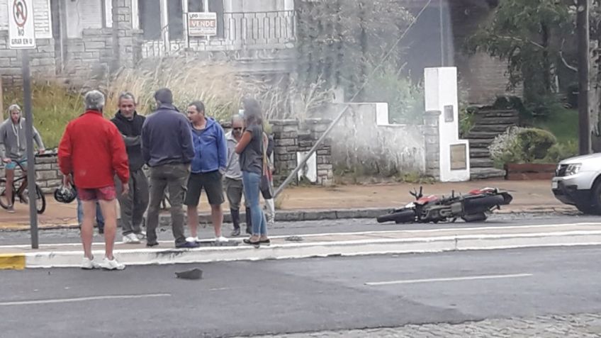 Fuerte choque en la zona de El Calvario