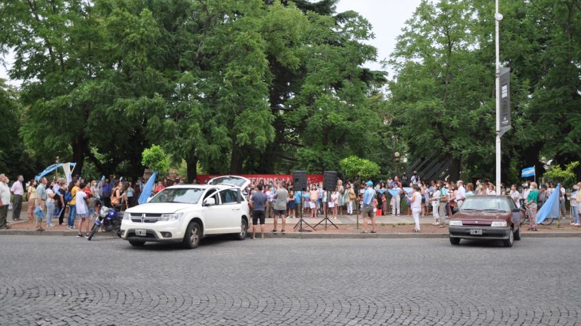 Se realizó una nueva manifestación en contra de la legalización del aborto