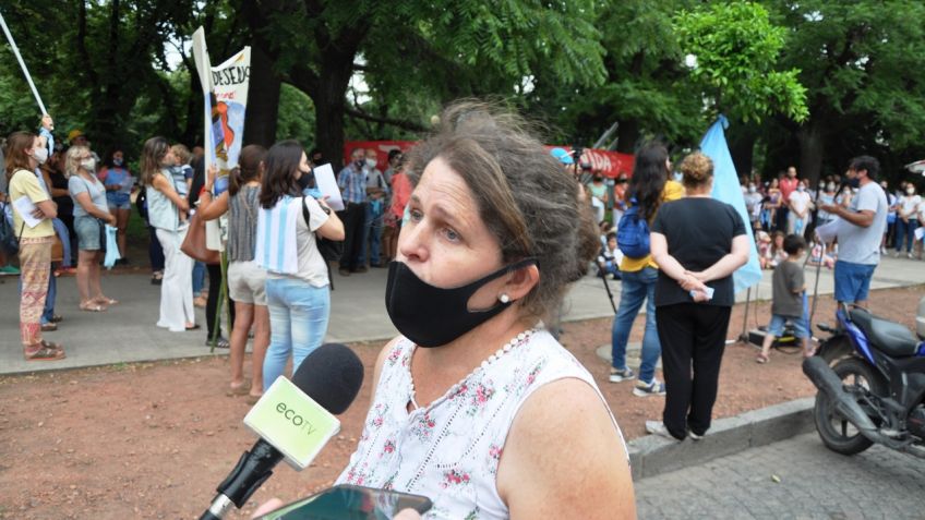 Se realizó una nueva manifestación en contra de la legalización del aborto