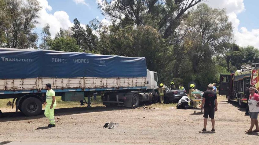 Tandilense falleció tras un choque con un camión en Cañuelas