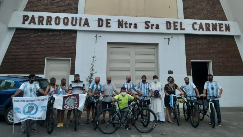 Pedaleando de Tandil a Lujan
