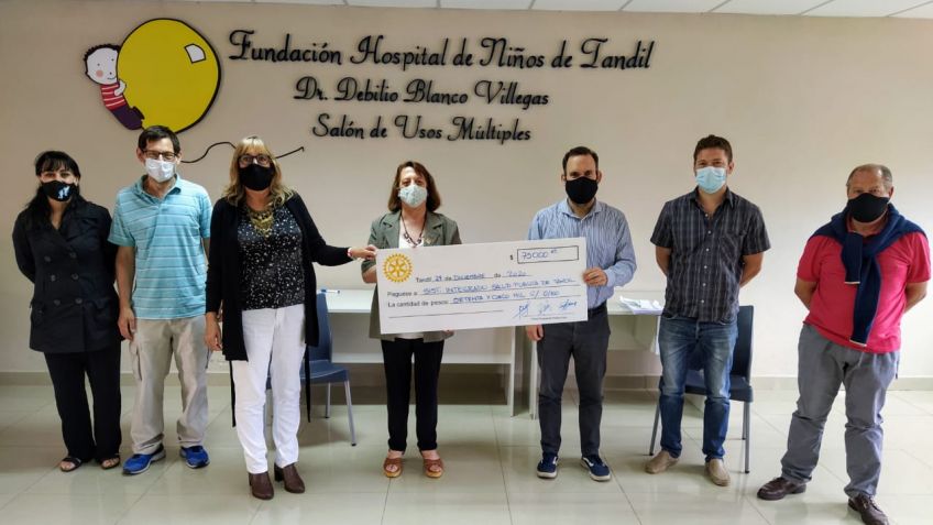 Los Clubes Rotarios realizaron una nueva donación al sistema de salud pública