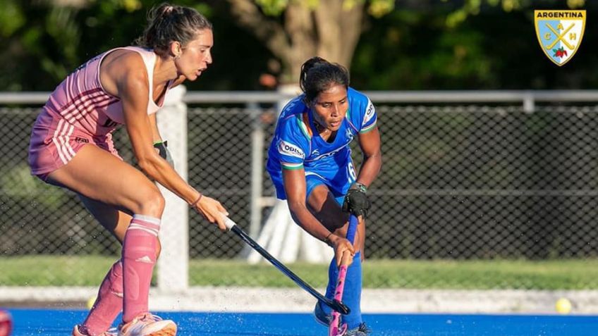 Inés Delpech debutó en Las Leonas