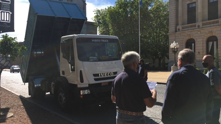 La Dirección de Servicios incorporó un camión para mejorar la prestación de servicios