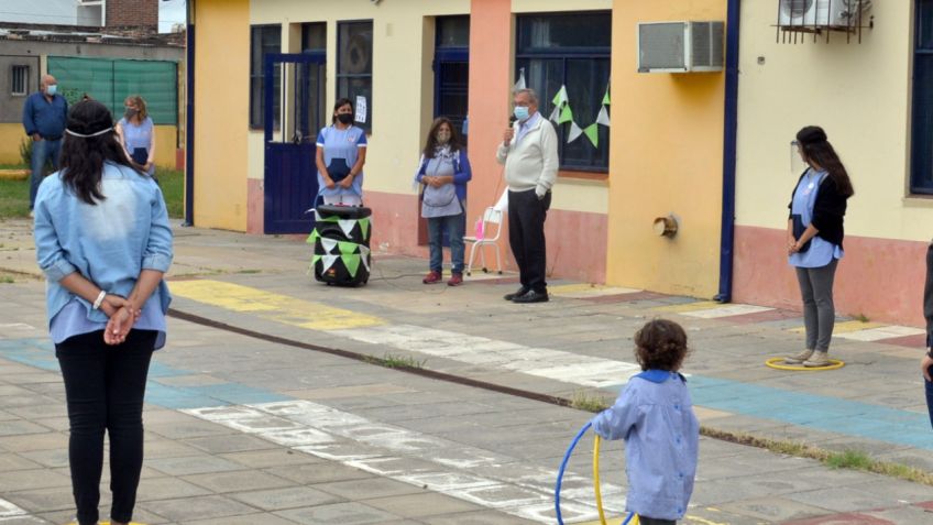 Los jardines maternales municipales retornaron a la presencialidad 