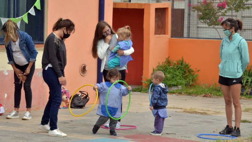 Los jardines maternales municipales retornaron a la presencialidad 