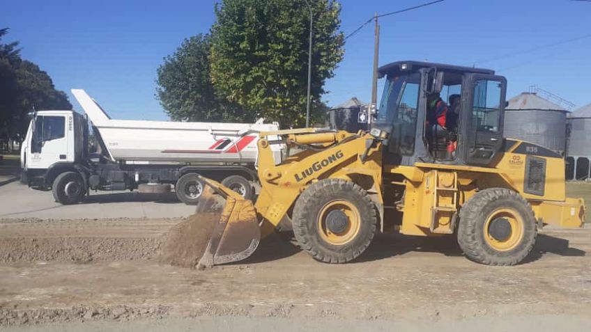 Culminó el hormigonado en Vela y la empresa ahora sigue en Gardey 