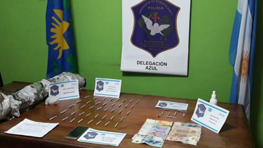 Aprehenden a un hombre por tenencia de marihuana con fines de comercialización