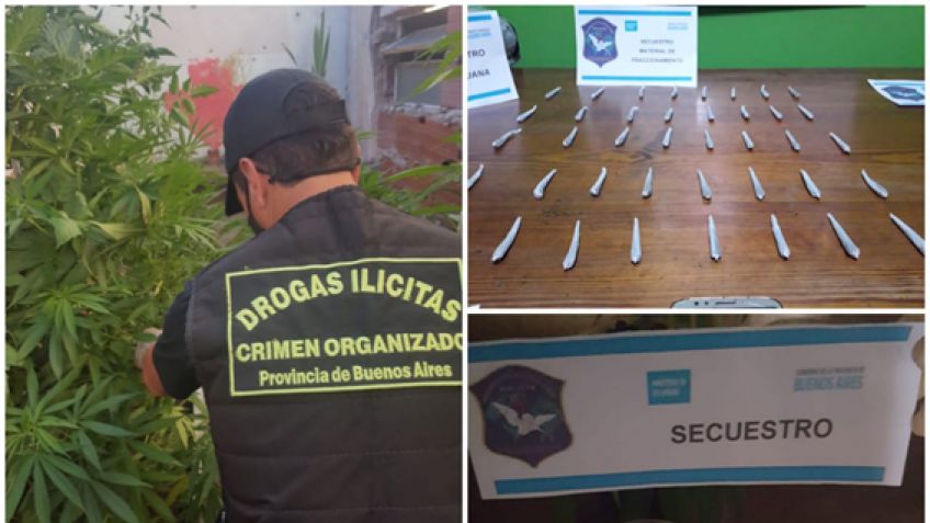 Aprehenden a un hombre por tenencia de marihuana con fines de comercialización