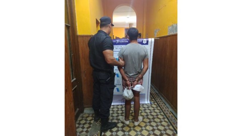 Joven agredió a policías y le generó una fractura expuesta en el brazo a un oficial