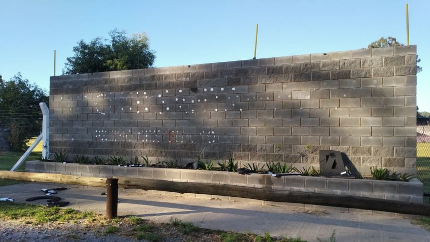 Vandalizaron al ingreso al Predio Centenario de Santamarina