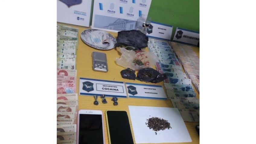 Detienen con marihuana y cocaína a "delivery" de sustancias prohibidas 