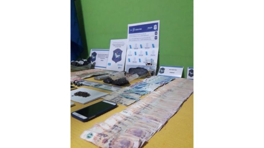 Detienen con marihuana y cocaína a "delivery" de sustancias prohibidas 