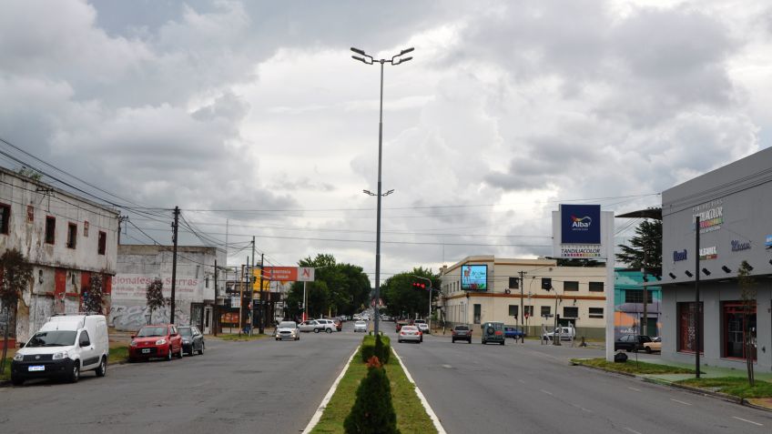 Martes con cielo mayormente nublado