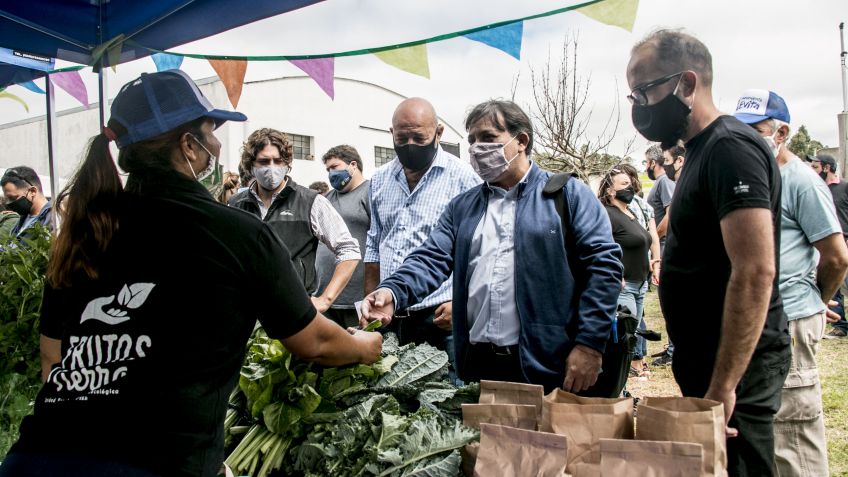 El secretario de Agricultura Familiar encabezó un acto en Tandil