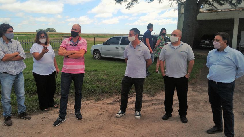 El Secretario de Agricultura Familiar se reunió con el Cluster Quesero y visitó fábricas asociadas