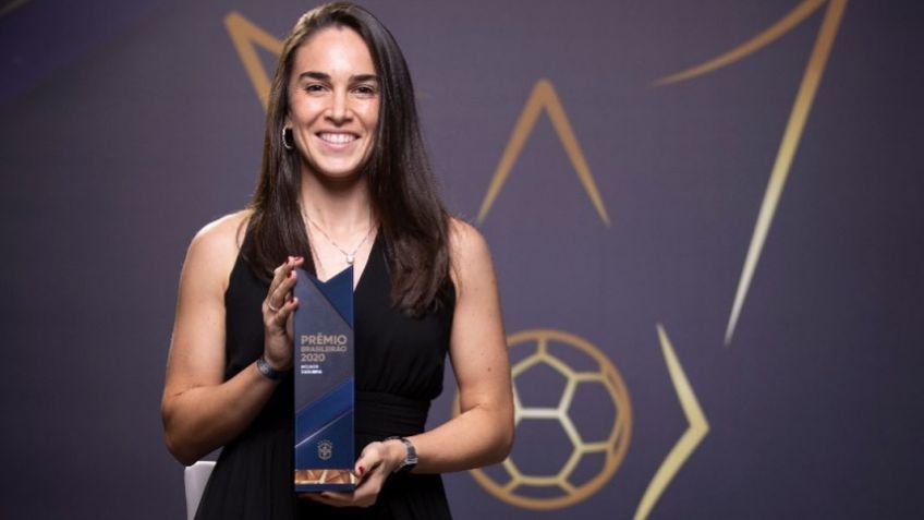 Agustina Barroso fue elegida mejor defensora en Brasil