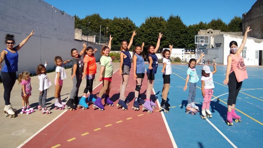 Patín artístico, otra disciplina que crece en el Club Ferro