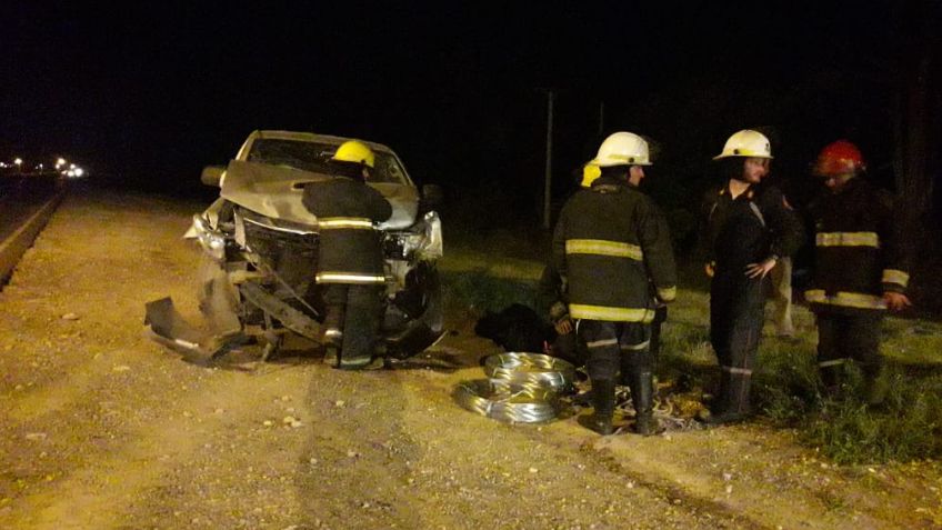 Tandilense herido tras choque en Ruta 74