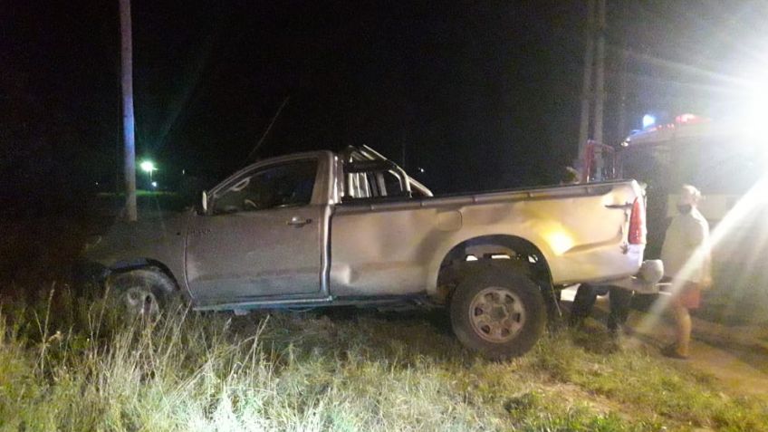 Tandilense herido tras choque en Ruta 74