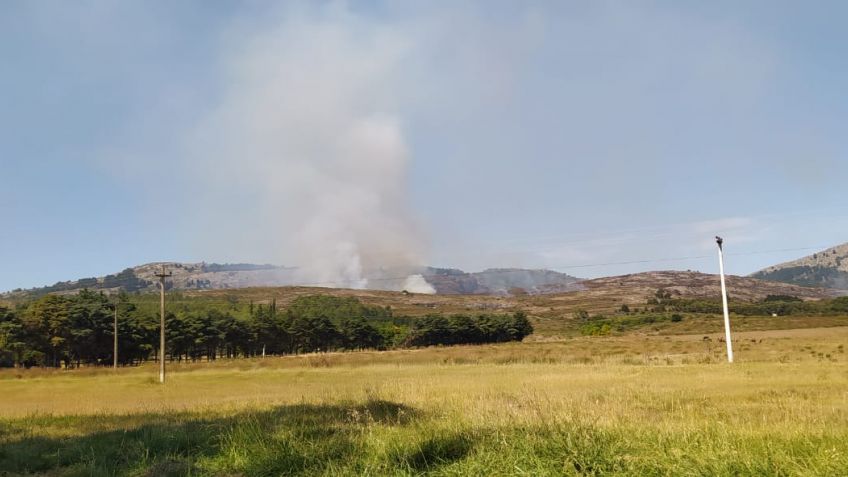 El fuego no da tregua y avanza sobre nuestras sierras