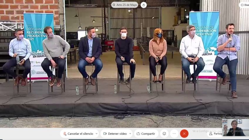 Tandil participó del lanzamiento del Programa de Recuperación Productiva