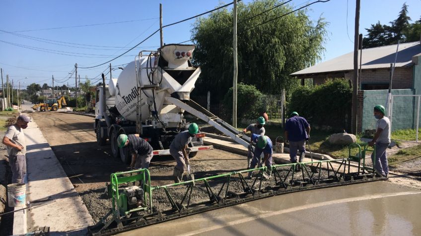 El Municipio continúa desarrollando distintas obras de infraestructura vial