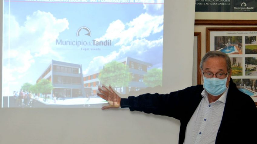 El intendente confirmó el inicio de la construcción del edificio del Conservatorio e IPAT 
