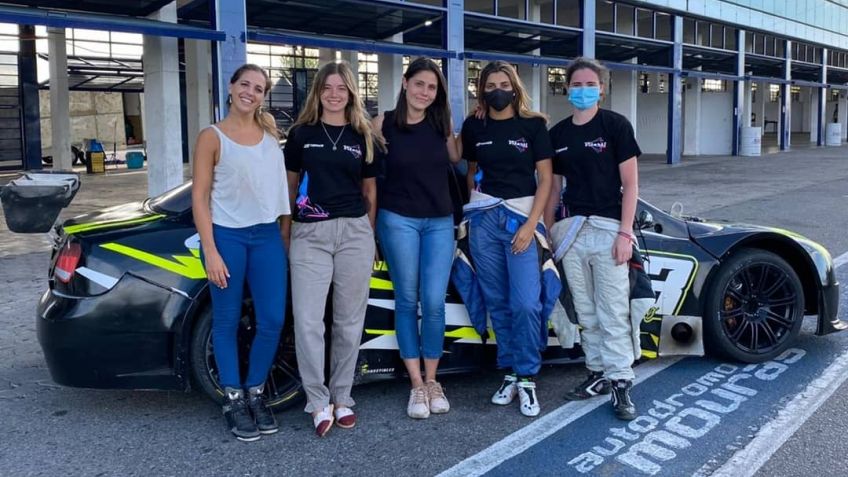 El primer equipo argentino de automovilismo integrado por mujeres tiene jefa residente en Tandil