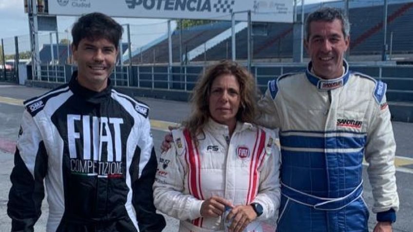 Dobal, Garcé y Usandizaga probaron en la categoría Fiat Competizione