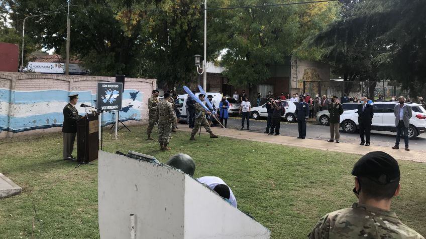 A 39 años, homenajearon a los héroes de Malvinas