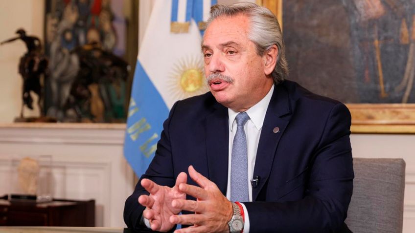 Alberto Fernández dio positivo de Coronavirus