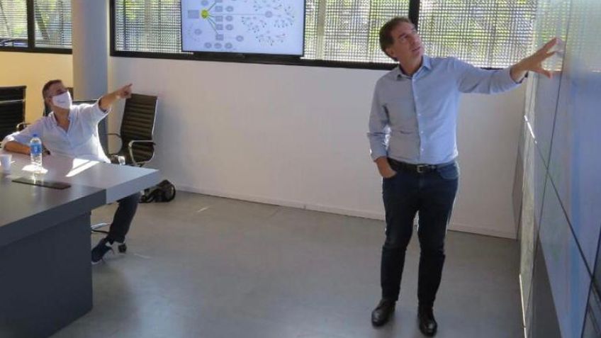 Santamarina se reunió con Santilli para profundizar experiencias de gestión y coordinación de seguridad