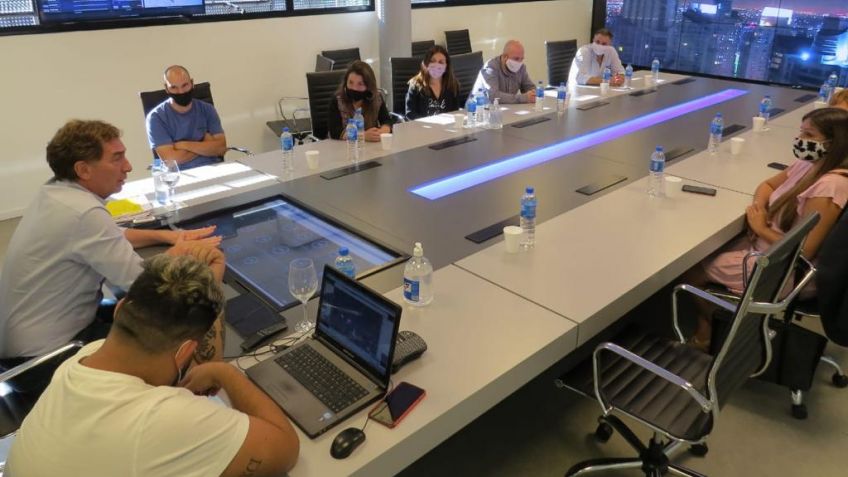 Santamarina se reunió con Santilli para profundizar experiencias de gestión y coordinación de seguridad