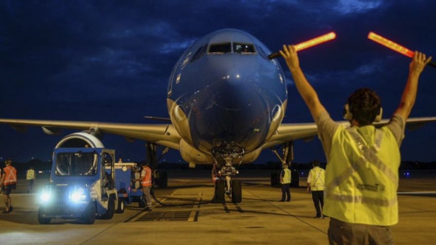Partió un nuevo vuelo a Moscú en busca de más vacunas Sputnik V