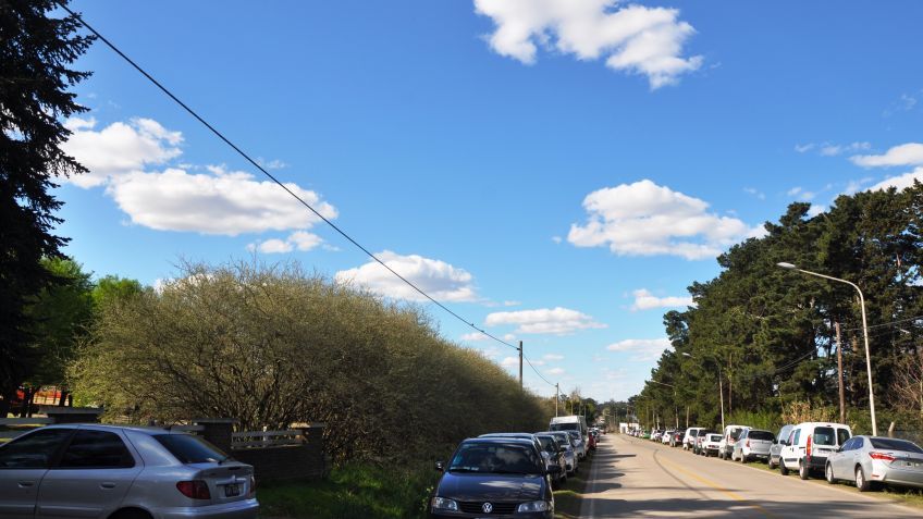 Lunes: cielo "algo nublado" y máxima de 26ºC
