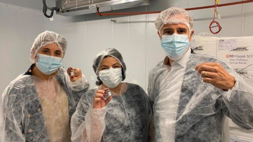 Un laboratorio argentino produjo su primer lote de Sputnik V