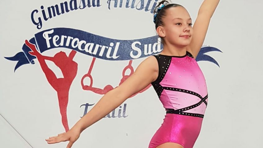 Maia Cordero es la primera gimnasta tandilense en entrar a la selección nacional
