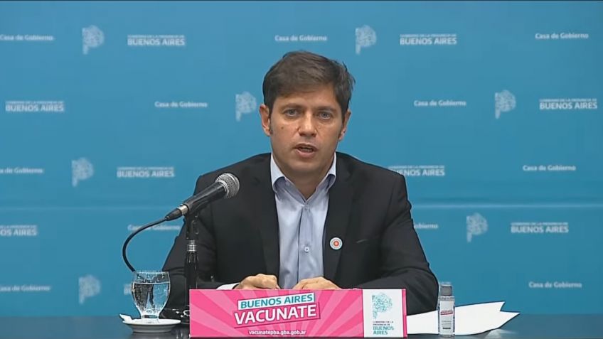 Kicillof: "La provincia va a adherir al decreto y a las medidas anunciadas por el presidente"